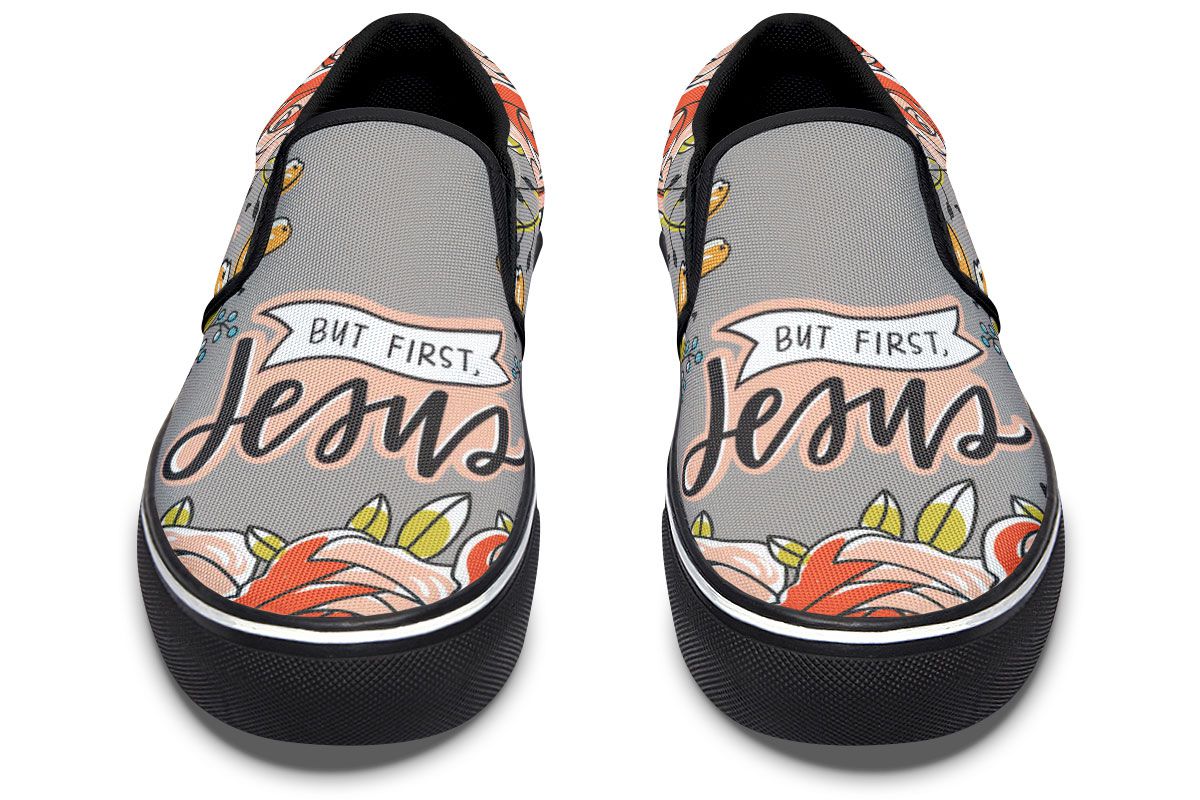 Jesus Vibes hotsell Women’s slip-on canvas shoes