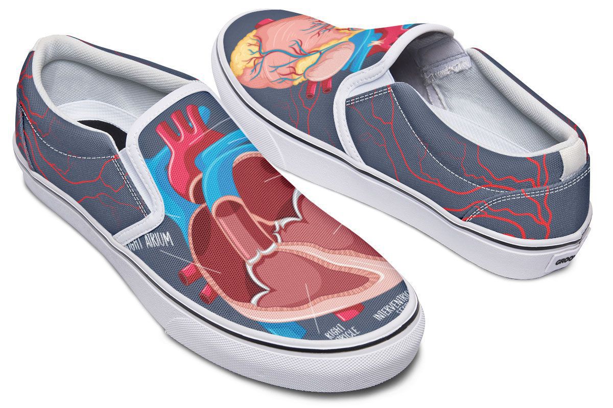 Cardiology Slip-On Shoes