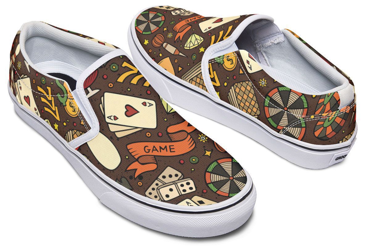 Casino Games Slip-On Shoes