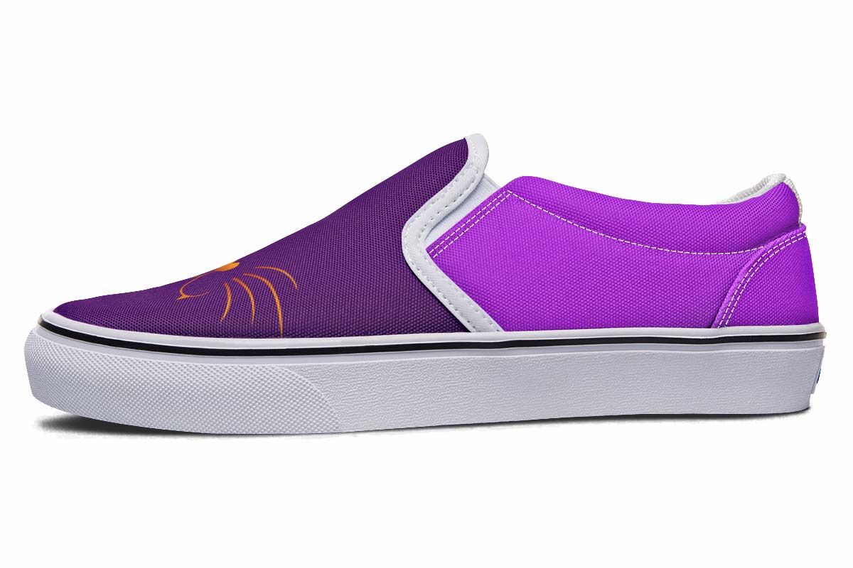 Cat Face Slip-On Shoes