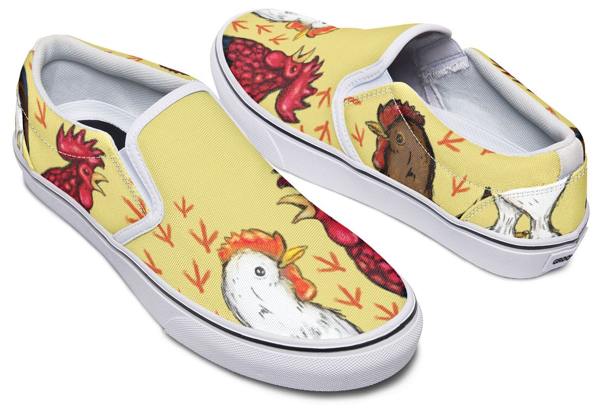 Chicken Slip-On Shoes