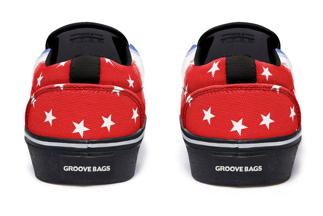 Coast Guard Flag Slip-On Shoes