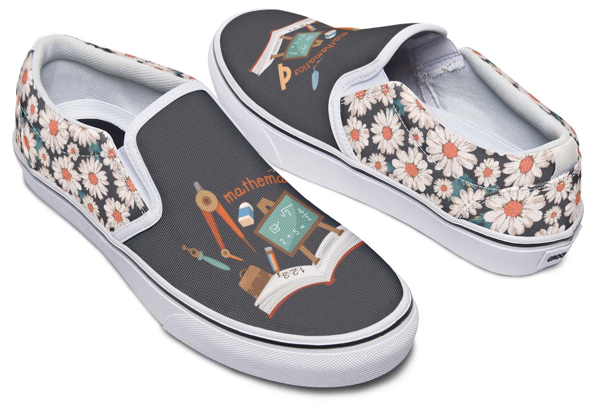 Daisy Mathematics Slip-On Shoes