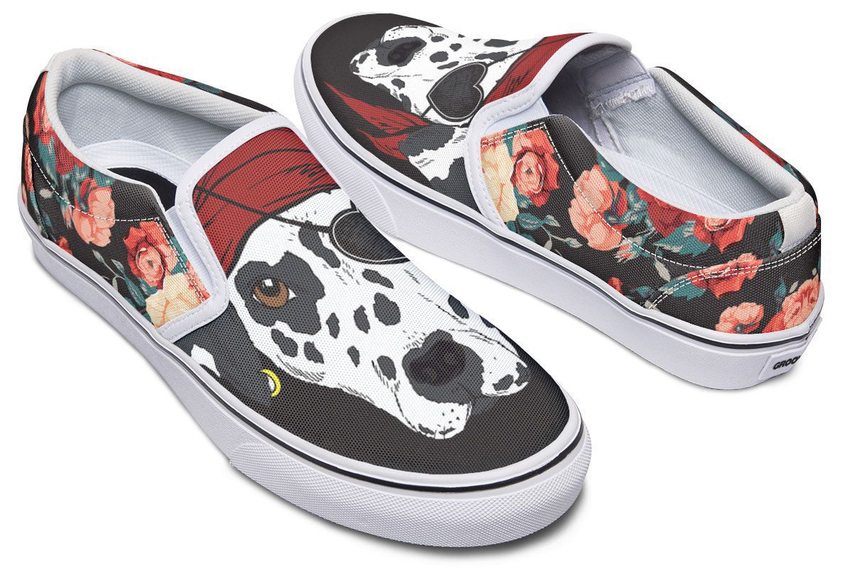 Dalmatian Pirate Slip-On Shoes