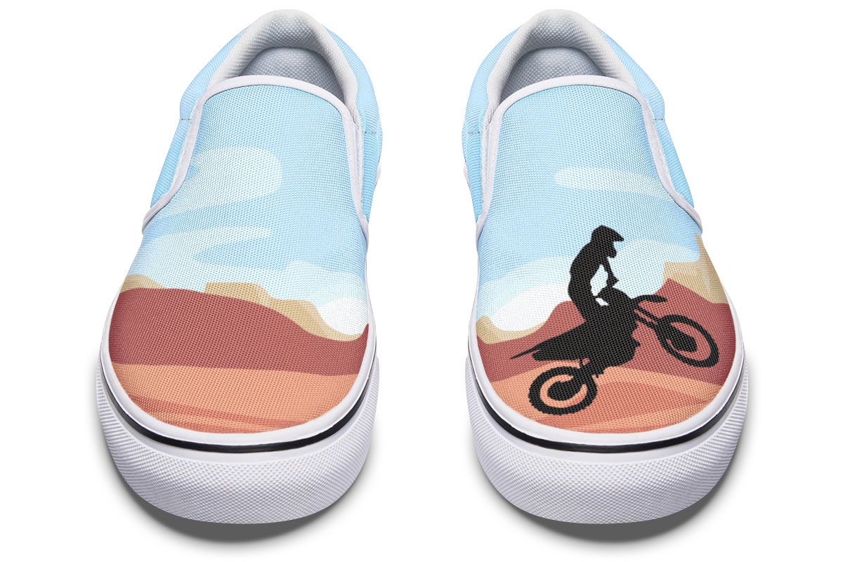 Desert Motocross Slip-On Shoes