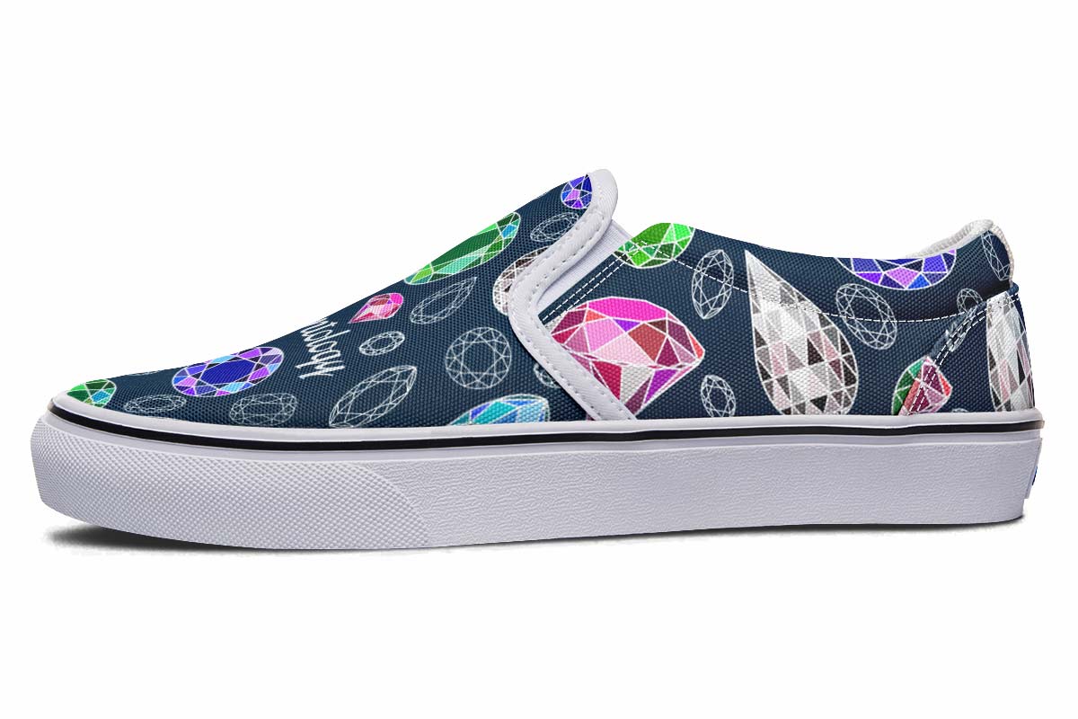 Diamontology Slip-On Shoes