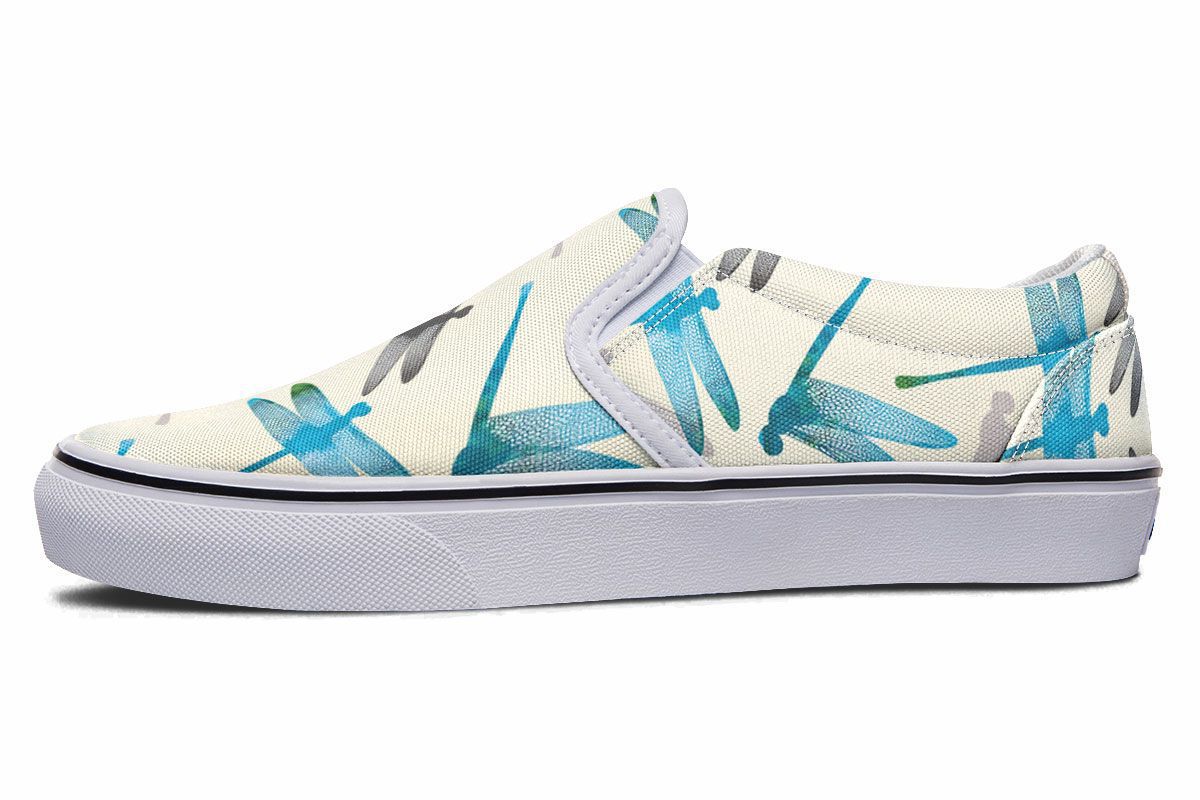 Dragonfly Women’s authentic slip-on canvas shoes