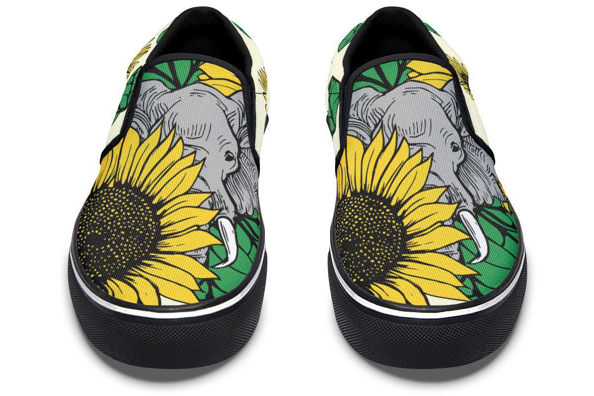 Vans slip ons outlet sunflower