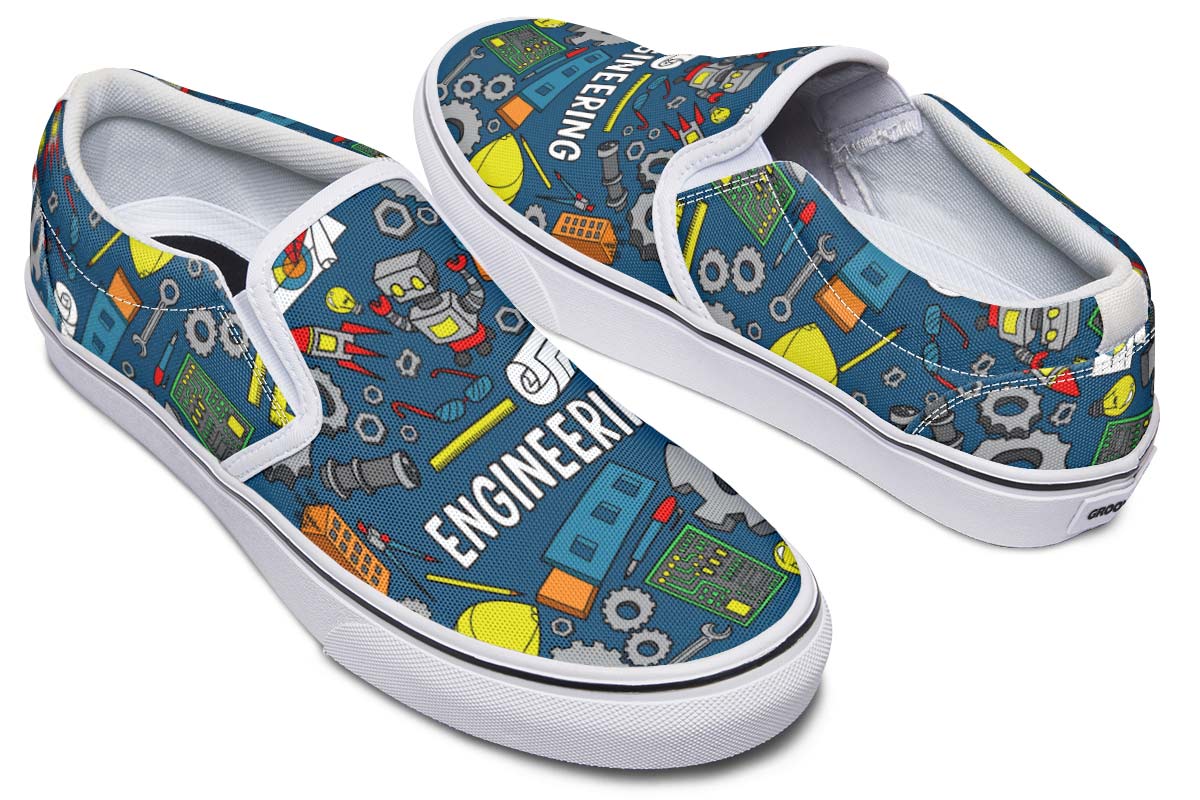 Engineering Slip-On Shoes