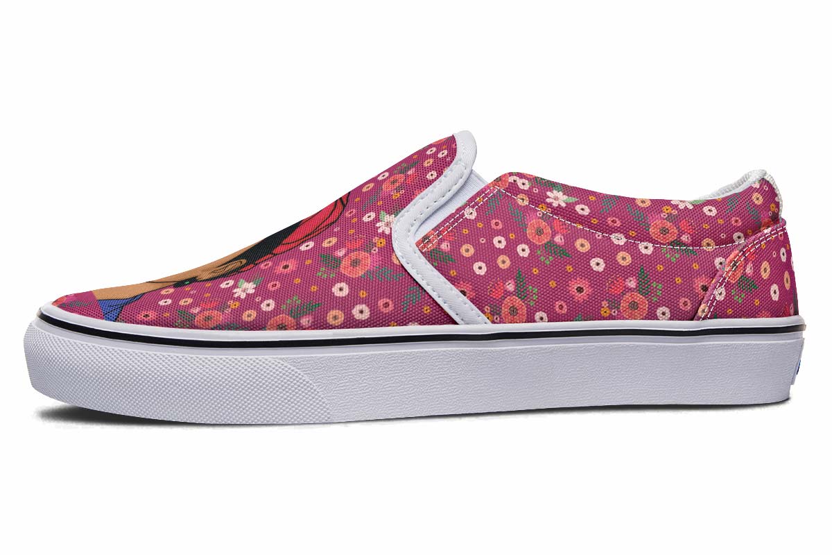 Floral Frida Slip-On Shoes