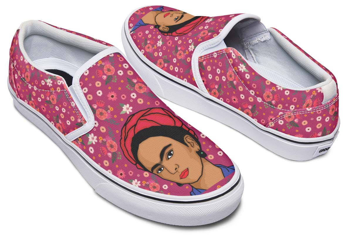 Floral Frida Slip-On Shoes