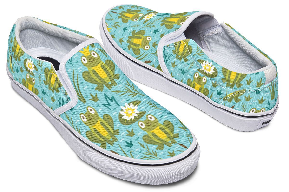 Frog Prince Slip-On Shoes