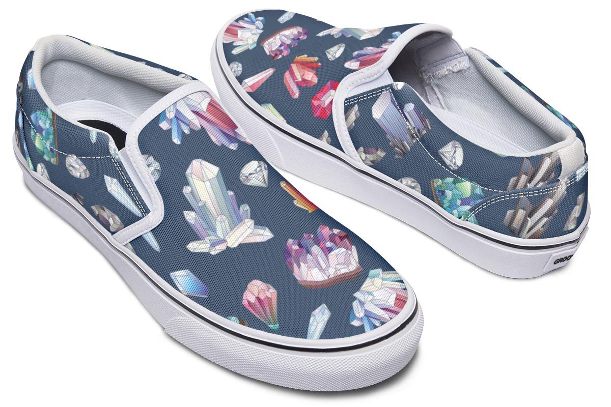 Geology Crystal Slip-On Shoes
