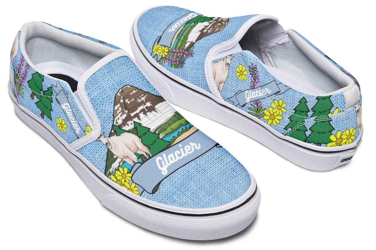Glacier National Park Slip-On Shoes