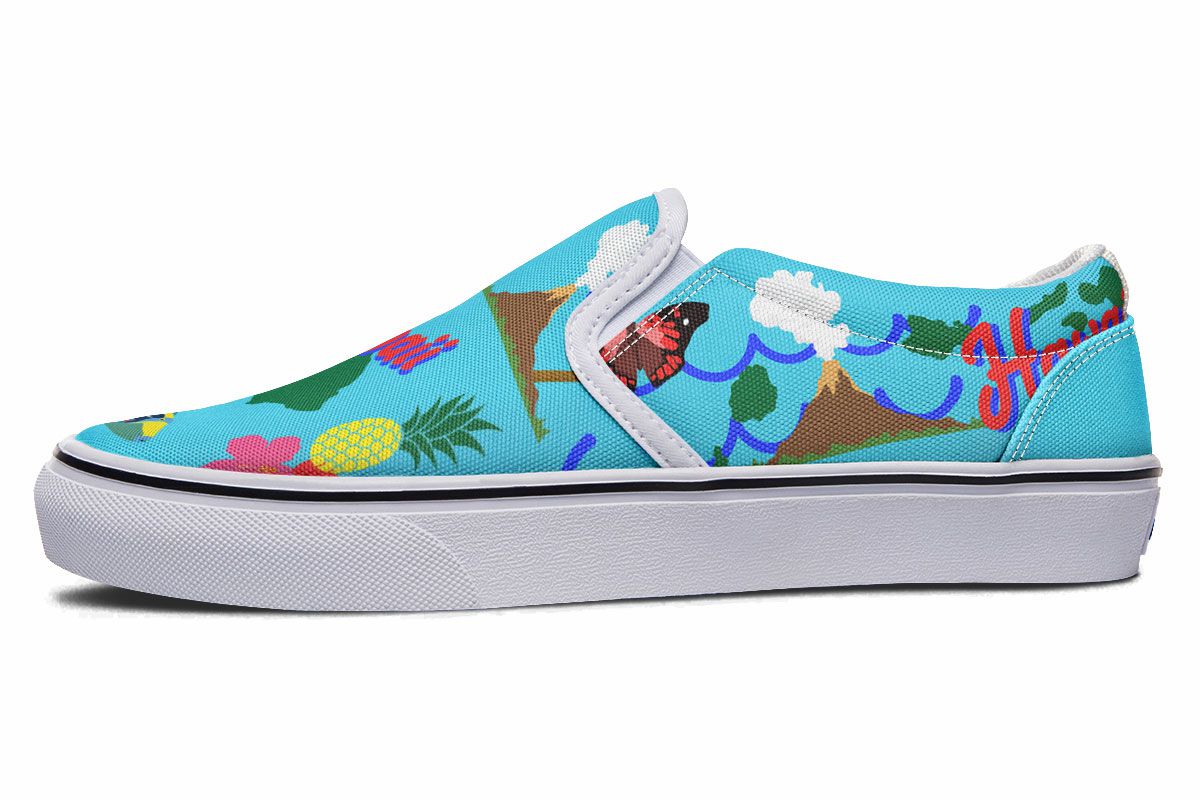 Hawaii State Slip-On Shoes