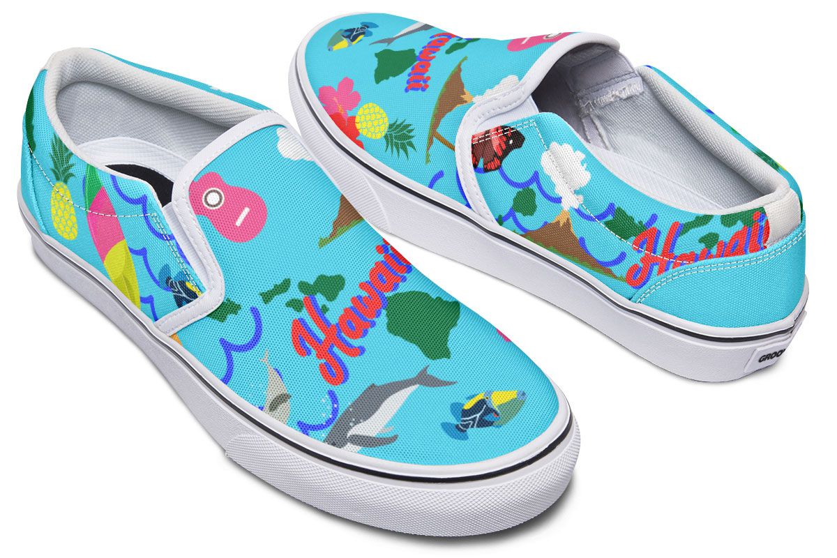Hawaii State Slip-On Shoes