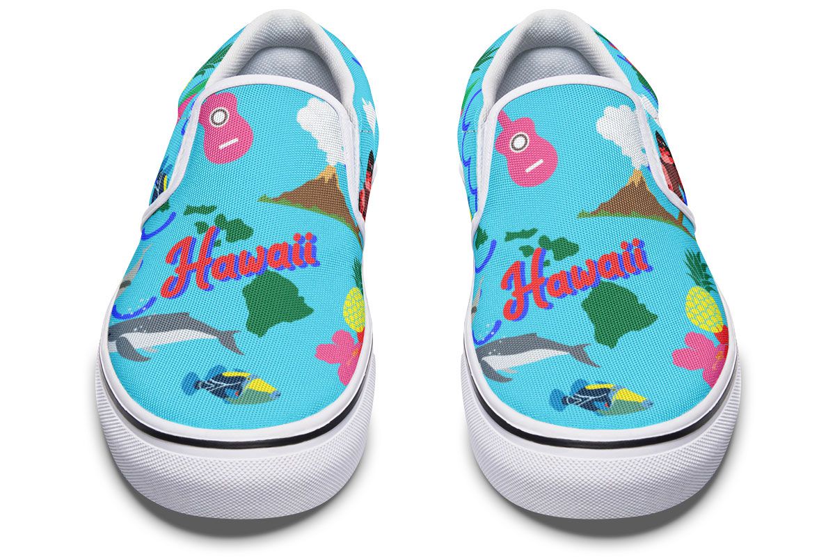 Hawaiian slip sales on shoes