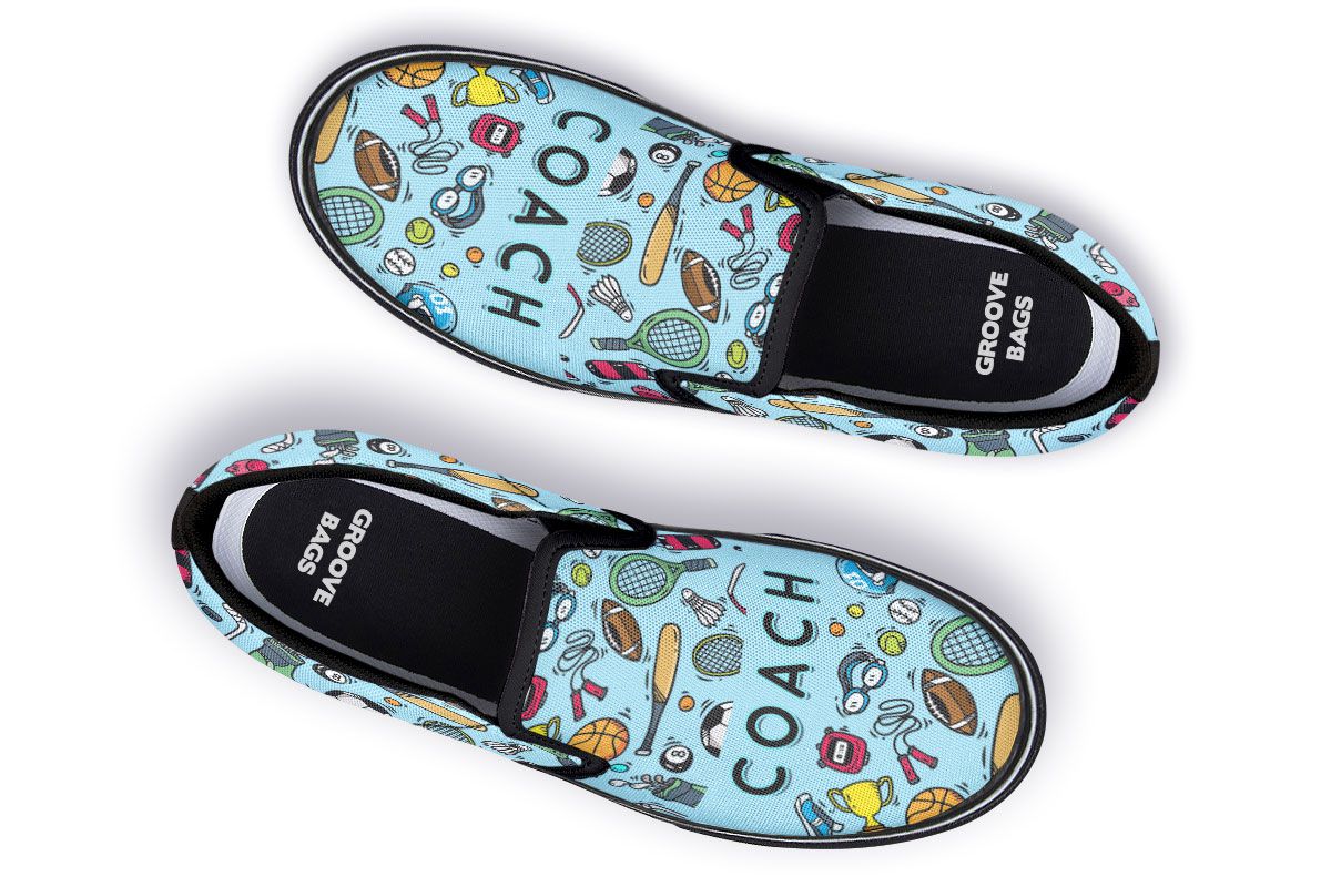 Slip on 2024 coach shoes