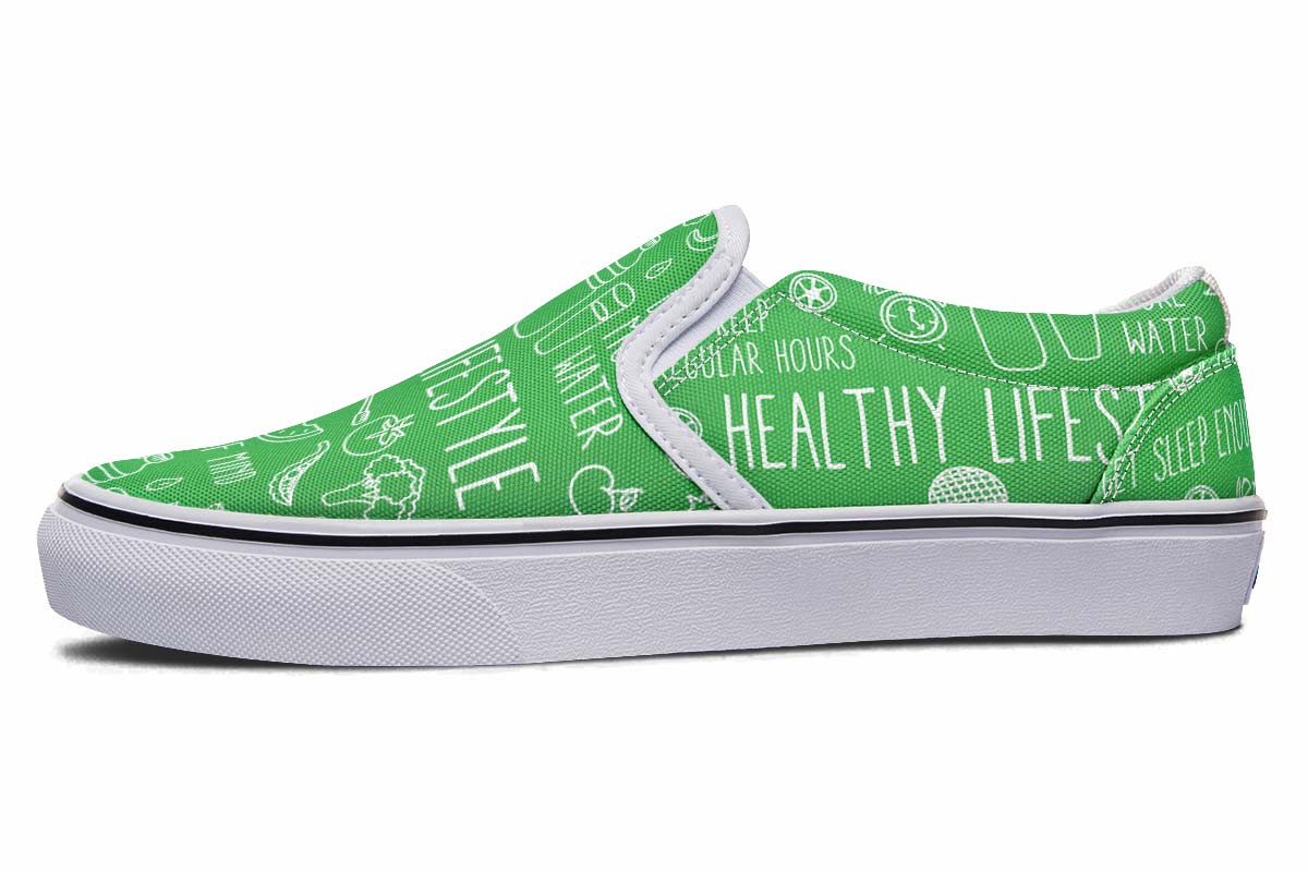 Healthy Diet Slip-On Shoes