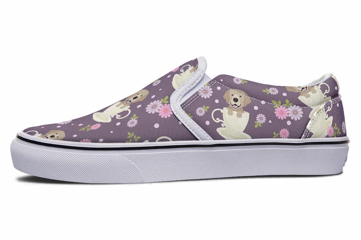 Labrador Cup Of Tea Slip-On Shoes