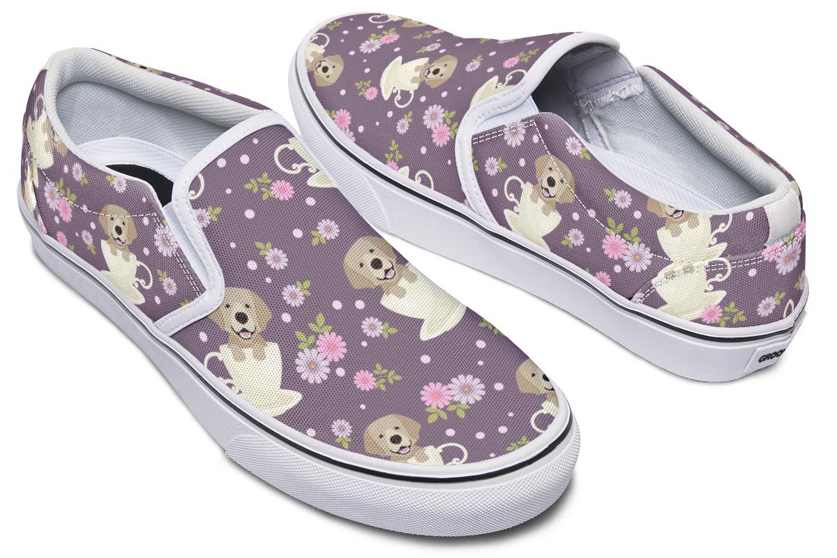 Labrador Cup Of Tea Slip-On Shoes