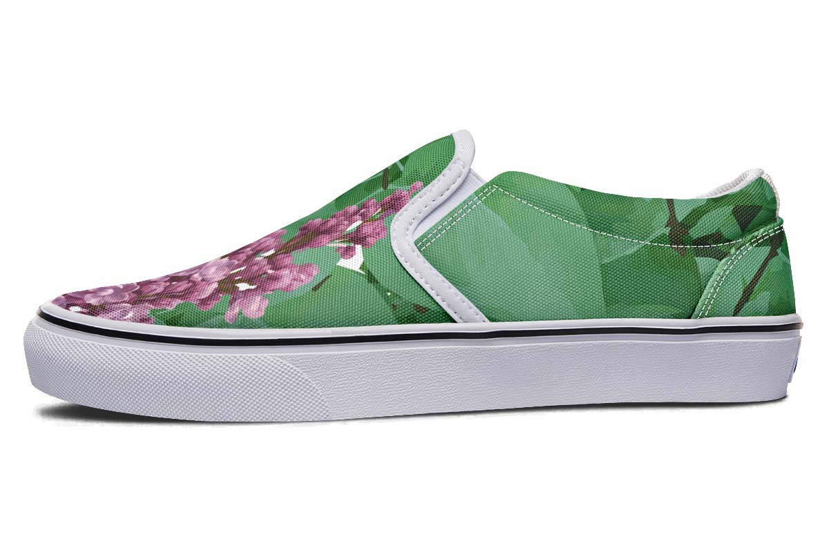 Lilac Garden Slip-On Shoes