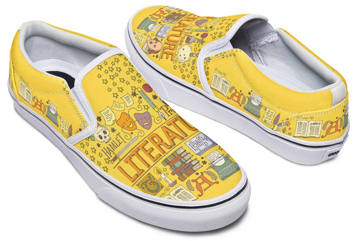 Literature Slip-On Shoes