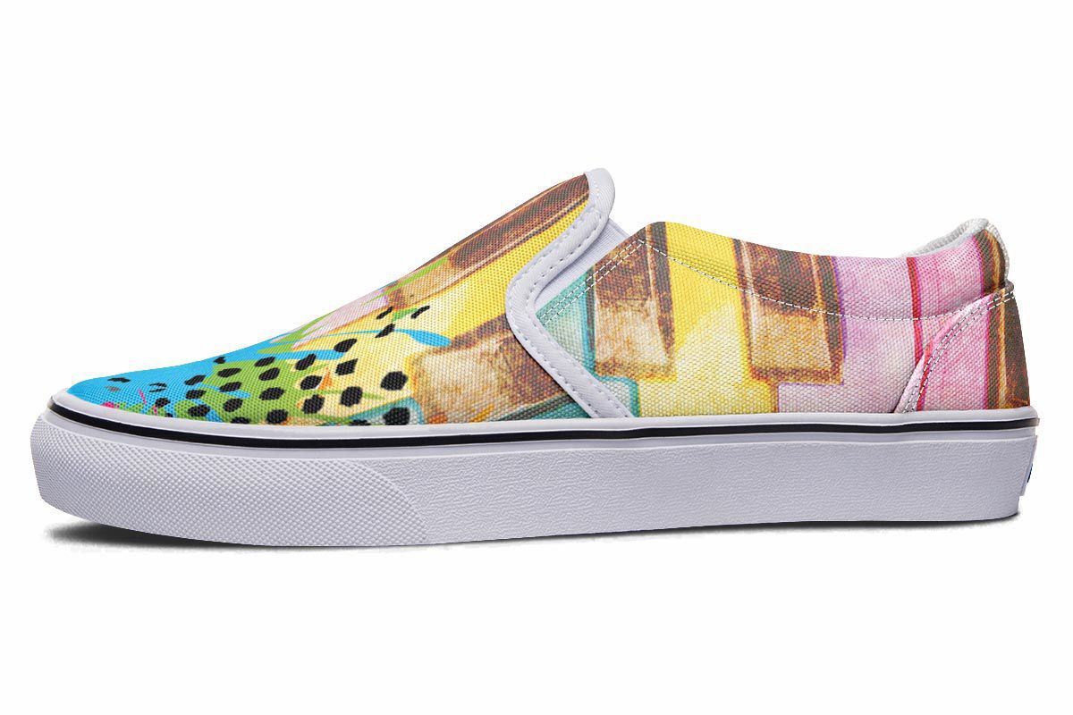 Piano Grunge Slip-On Shoes