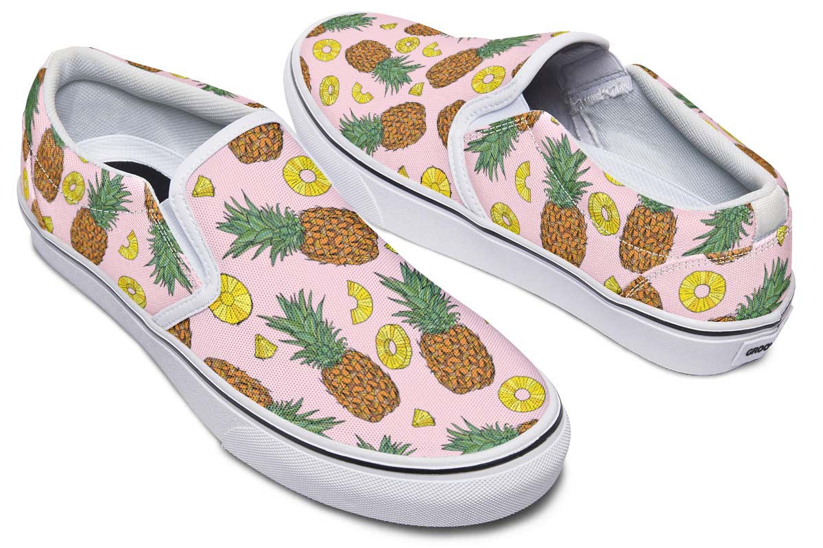 Pineapple vans slip outlet ons