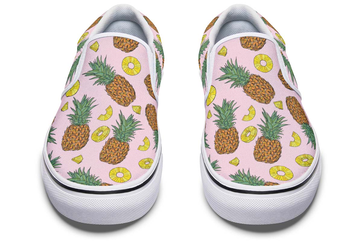 Pineapple vans clearance slip on