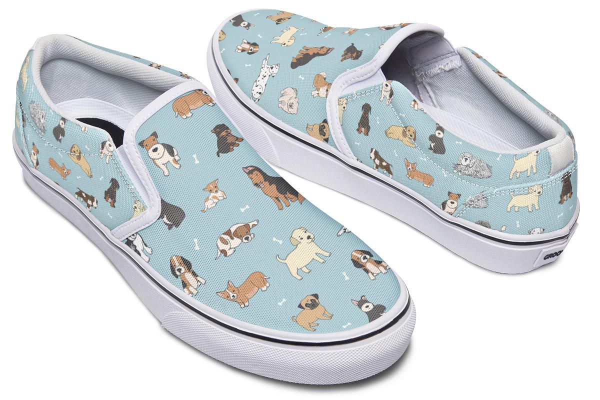 Puppy Doodles Slip-On Shoes