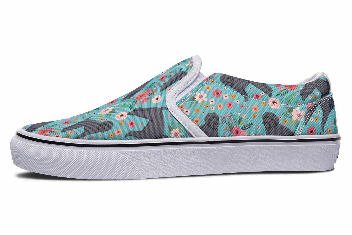 Schnoodle Flower Slip-On Shoes