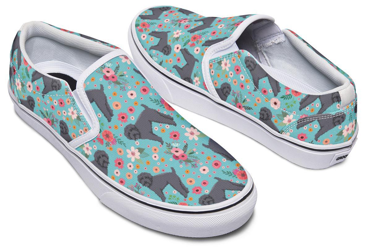 Schnoodle Flower Slip-On Shoes