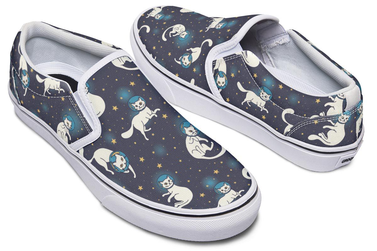 Space Kitty Slip-On Shoes