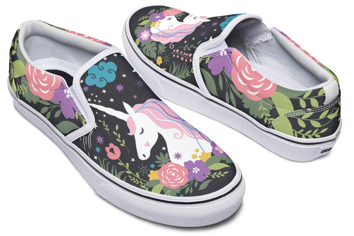 Unicorn Dreams Slip-On Shoes