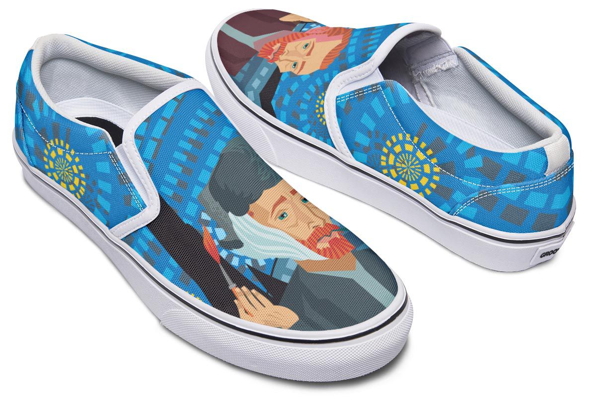 Vincent Van Gogh Slip-On Shoes
