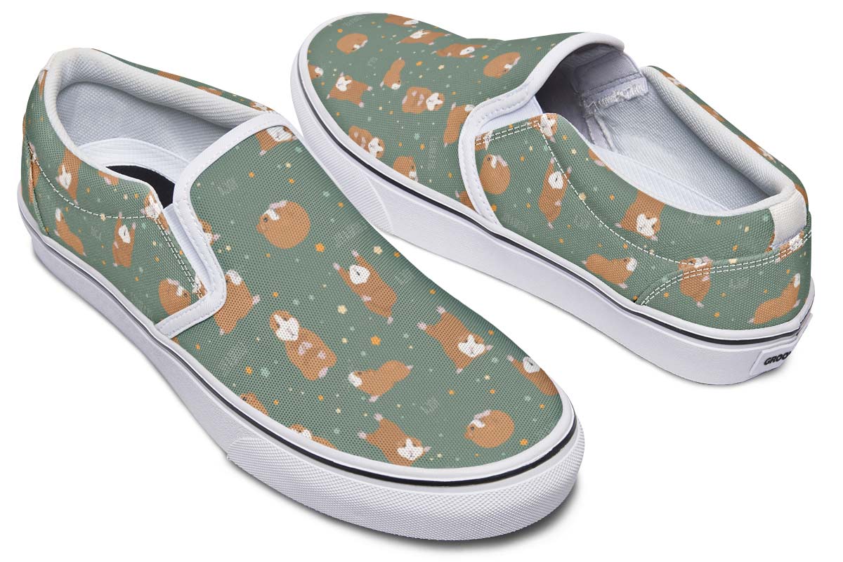 Yoga Guinea Pig Slip-On Shoes