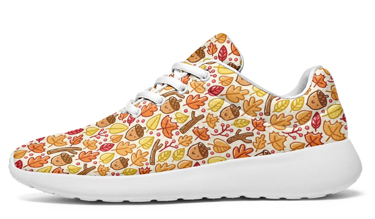 Adorable Autumn Pattern Sneakers