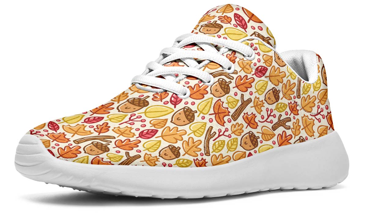 Adorable Autumn Pattern Sneakers