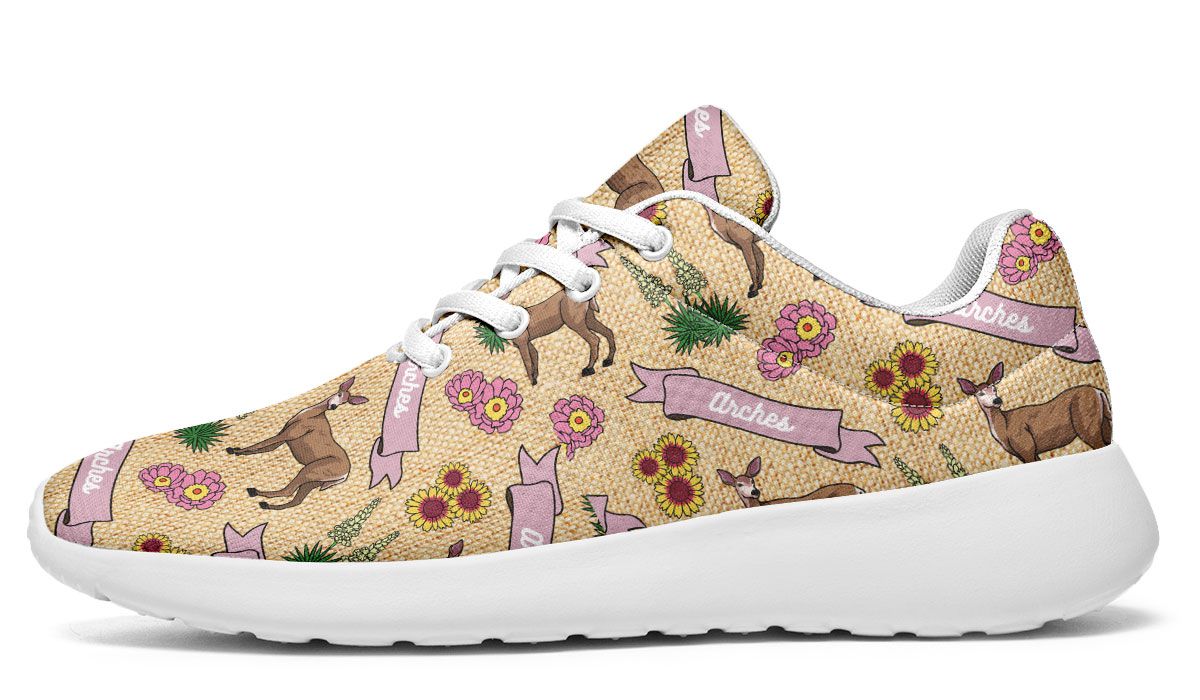 Arches Pattern Sneakers