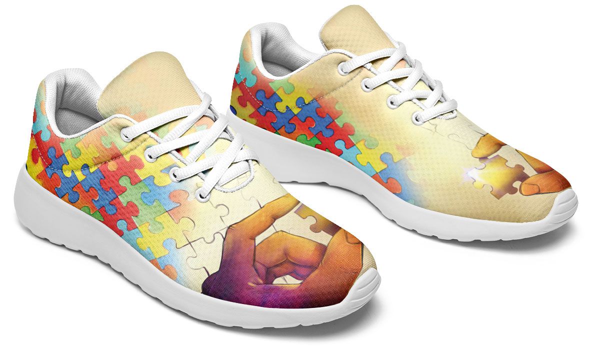 Artistic Autism Awareness Sneaker
