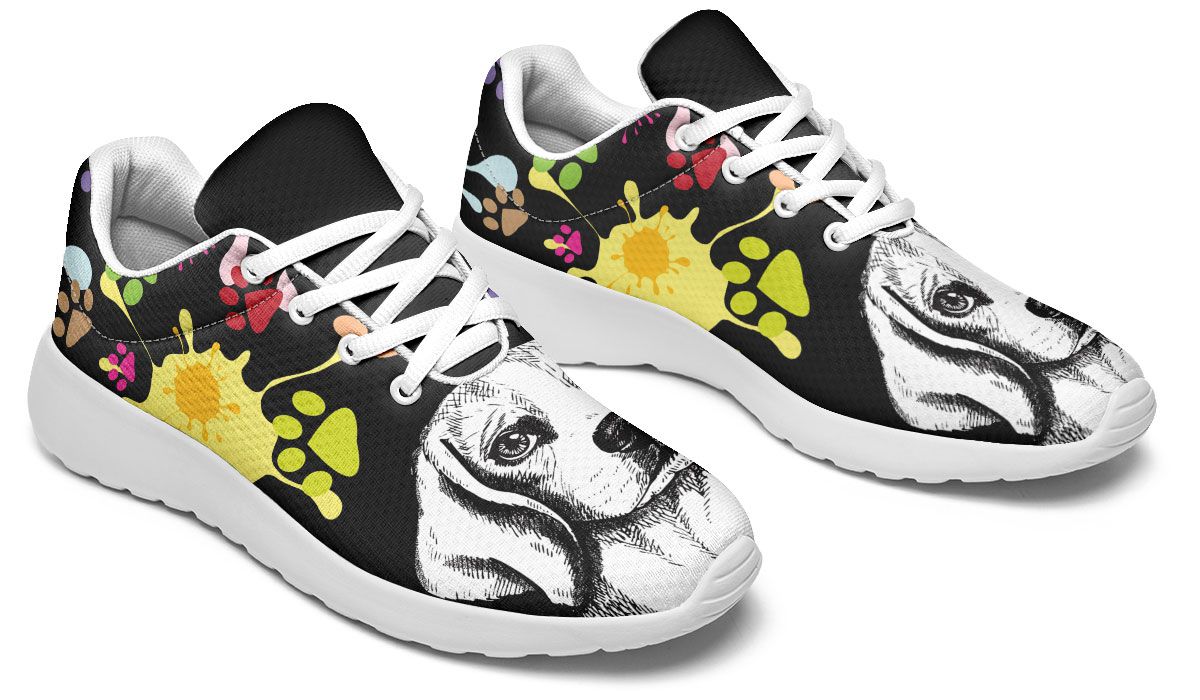 Artsy Beagle Sneakers