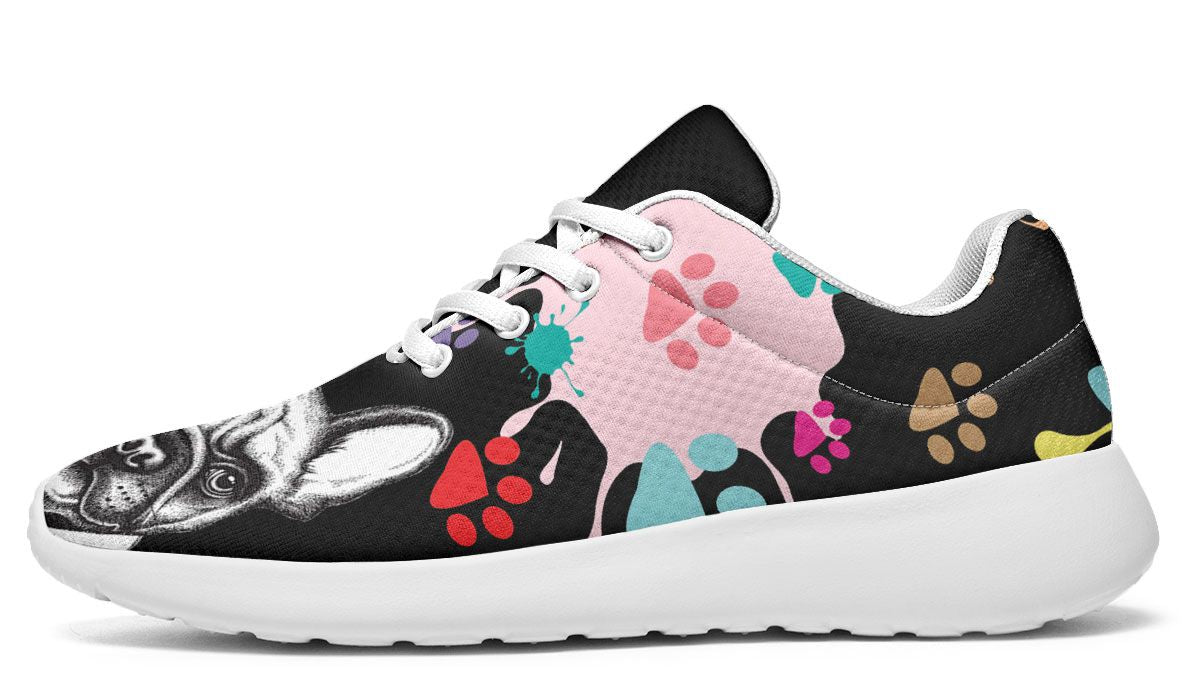 Artsy Frenchie Sneakers