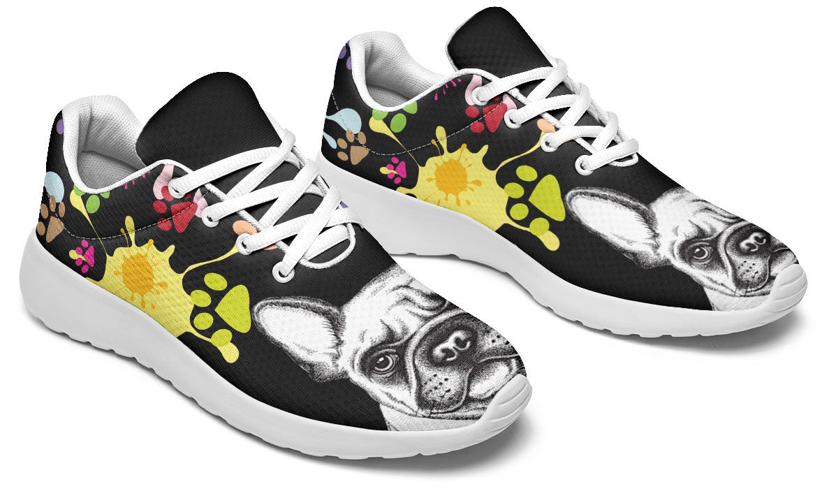 Artsy Frenchie Sneakers
