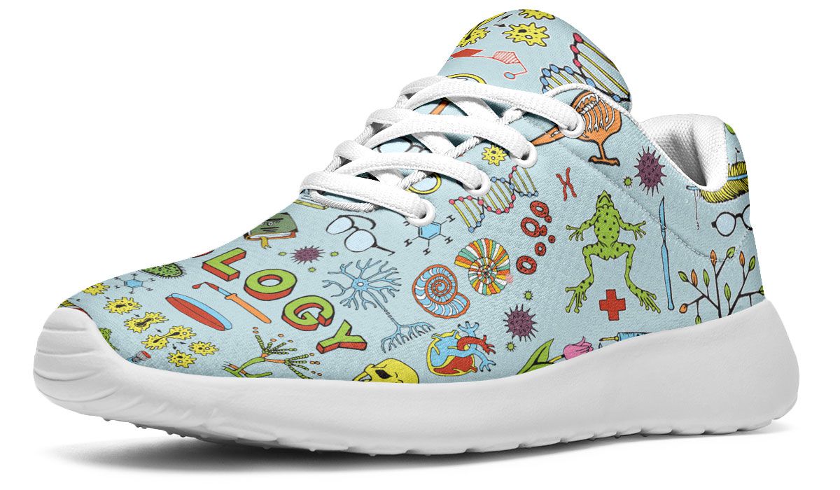 Biology Doodle Sneakers
