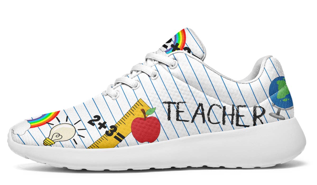 Bold Teacher Sneakers