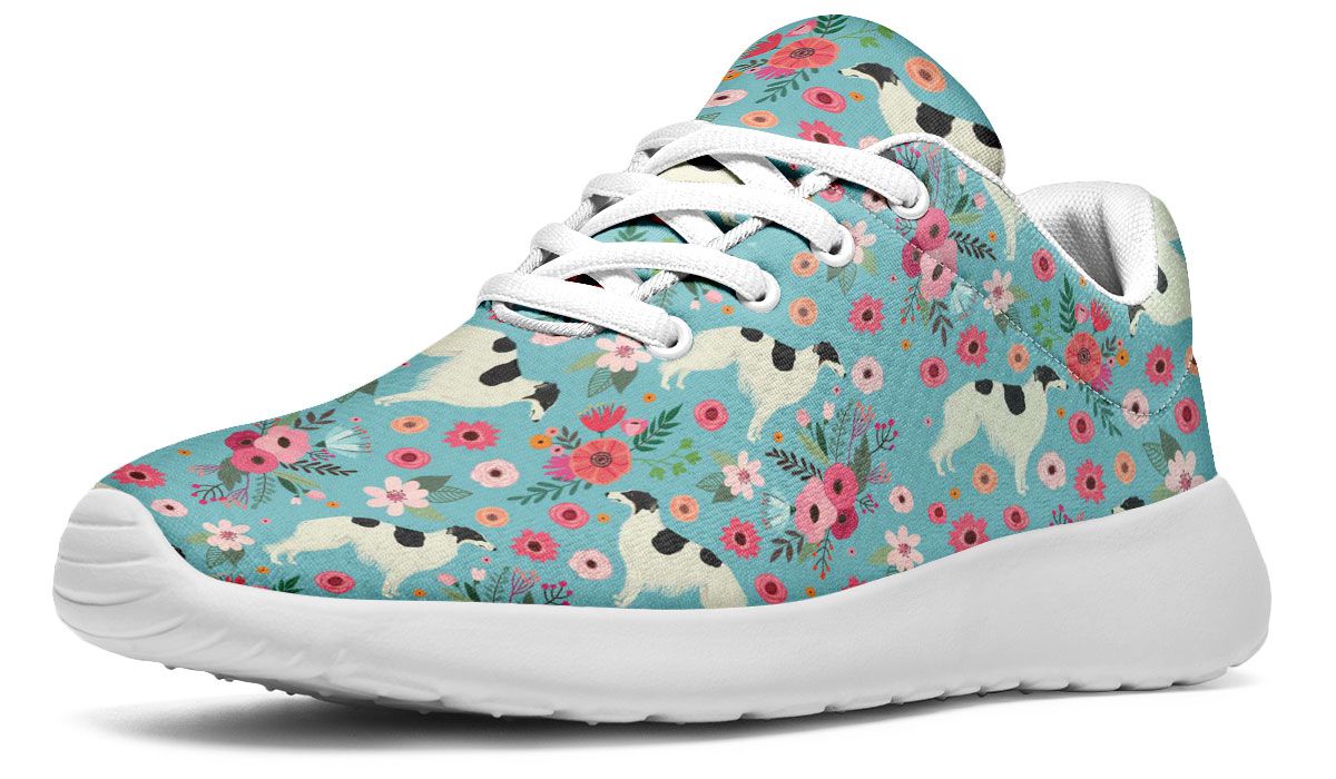 Borzoi Flower Sneakers