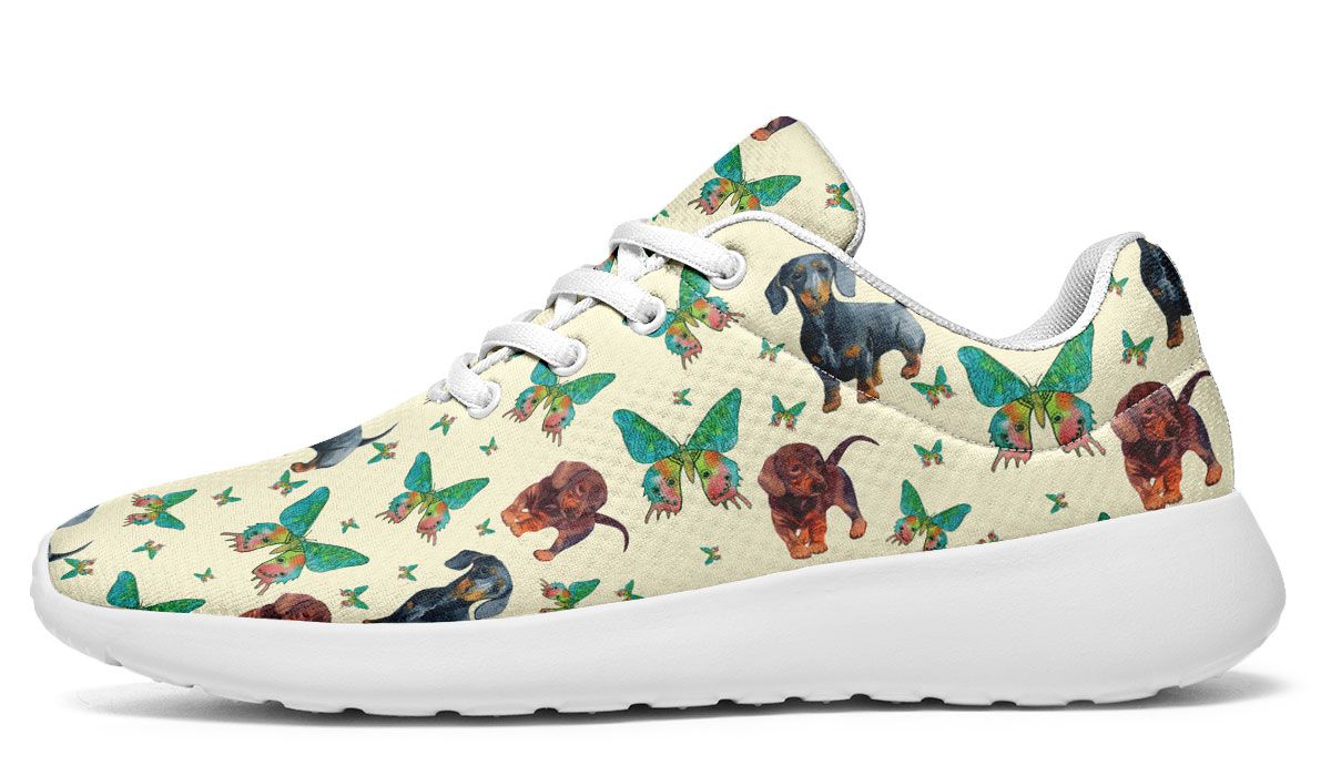Butterfly Dachshund Sneakers