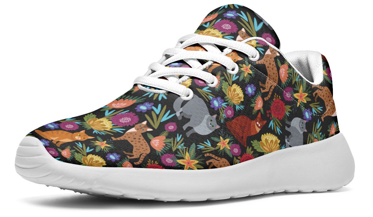 Cat Flower Sneakers
