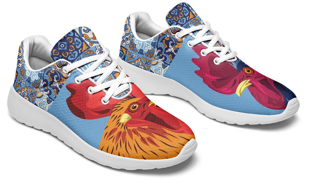 Ceramic Roosters Sneakers